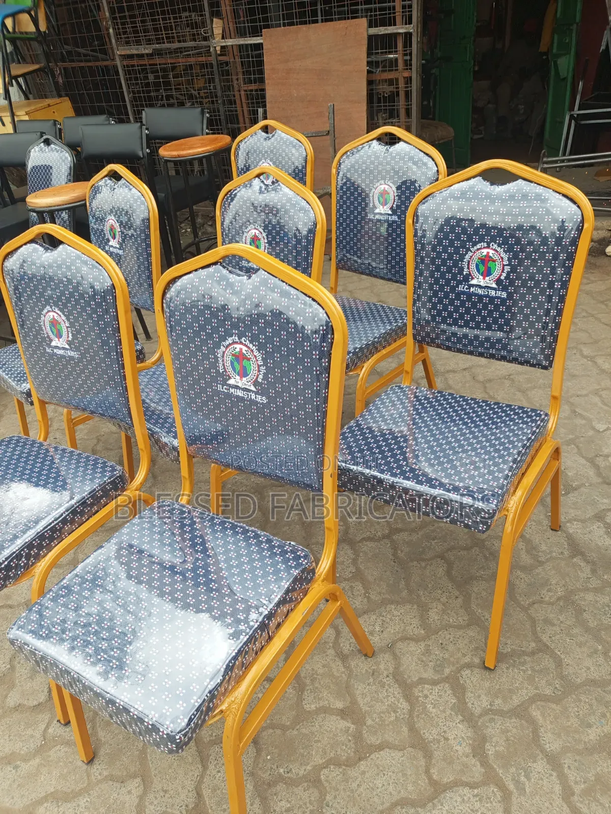 The Blue Conference Seat