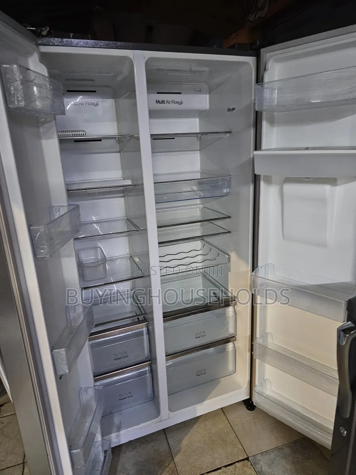 Hisense 500L Side by Side Fridge