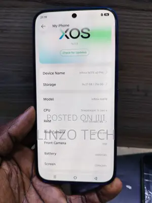 Infinix Note 60 Pro 256 GB Blue