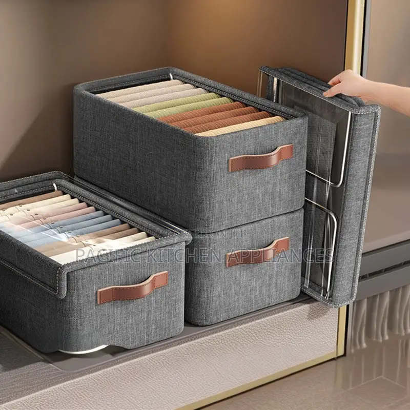 Clothes Storage Box Organizer for Bedroom Drawers Wardrobe Storage S