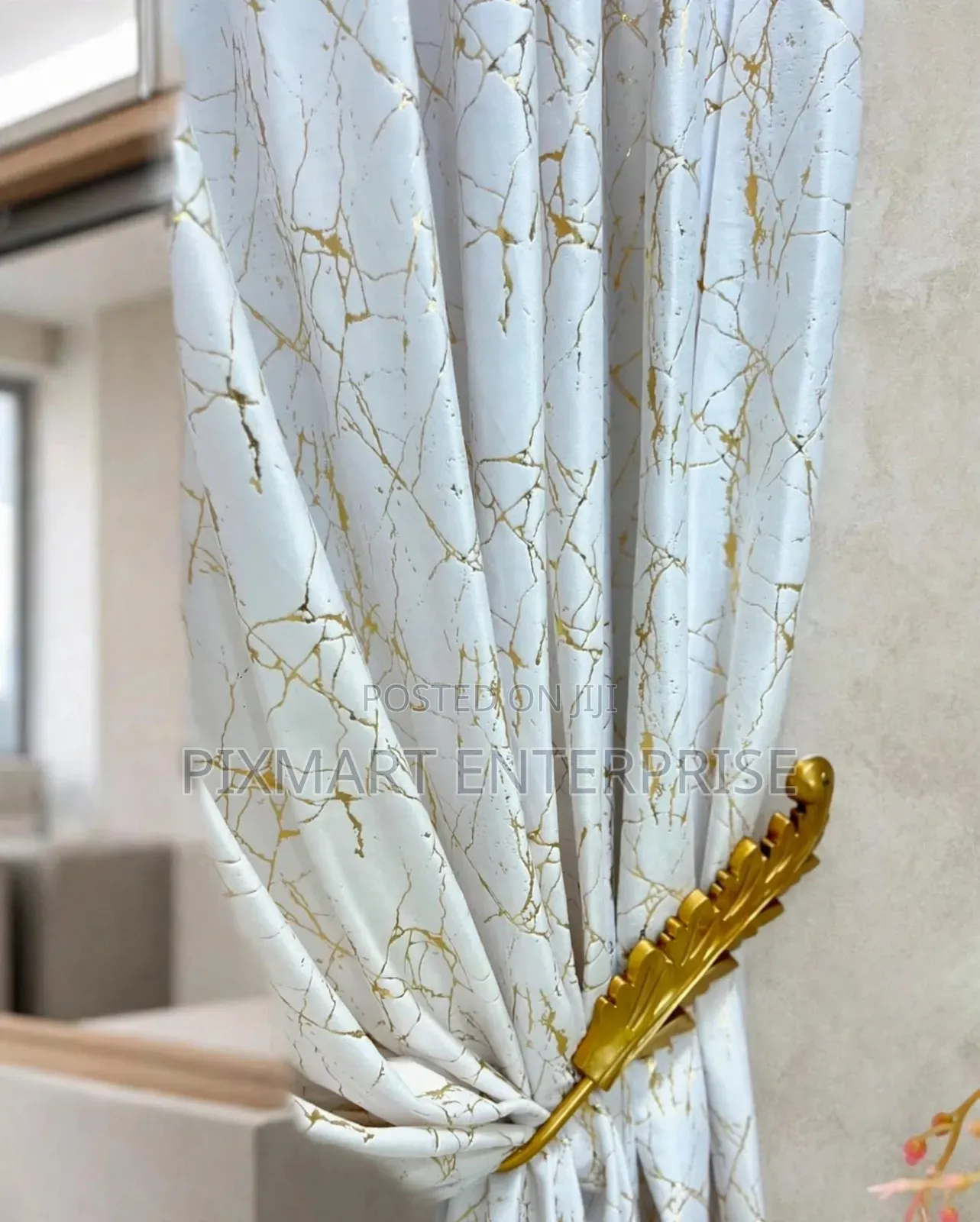 3 Piece Curtains With Sheer 2 Panels and 3M Net
