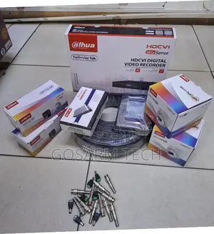 Dahua Smart Dual Light 4-Channel CCTV Kit With Audio Complete Set