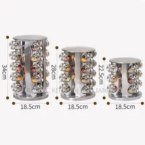 12jar Rotating 12pc Carousel Spice Rack Now Availabl