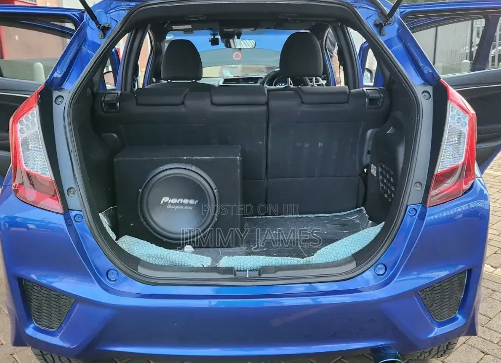 Honda Fit 2017 Blue