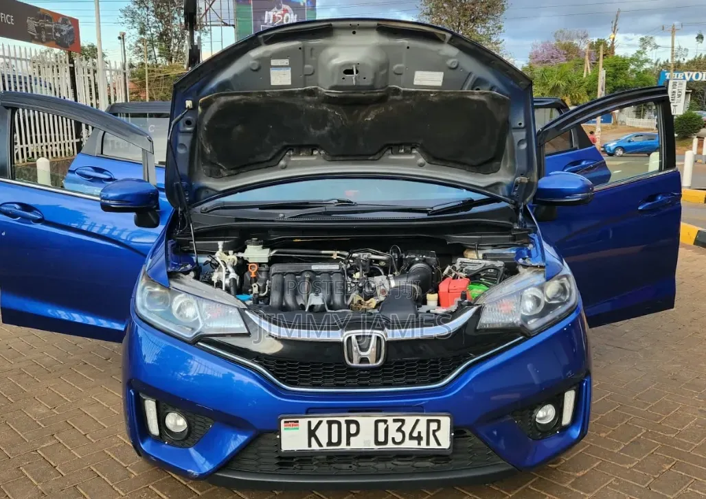 Honda Fit 2017 Blue