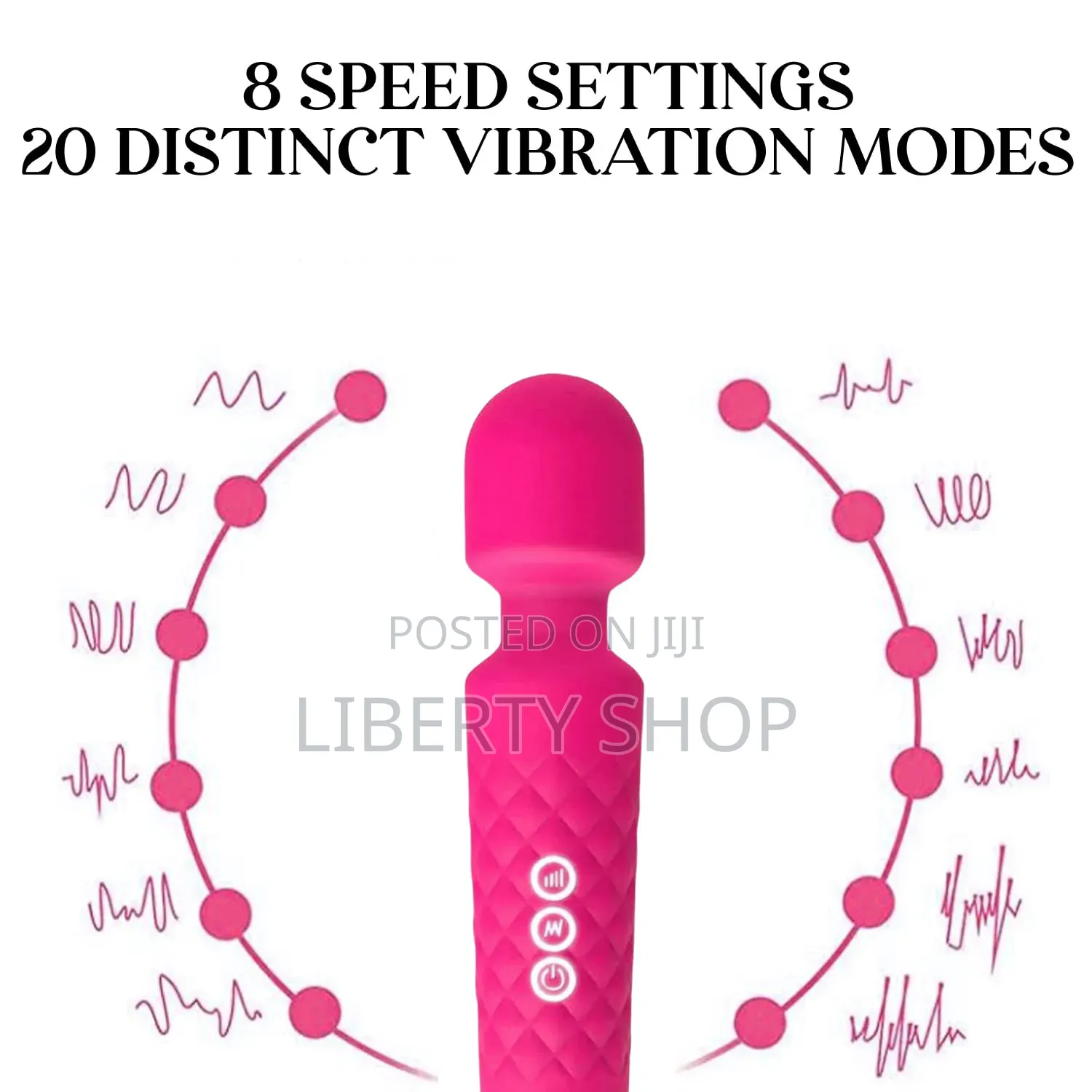 20 Modes Vibrator Massager Available
