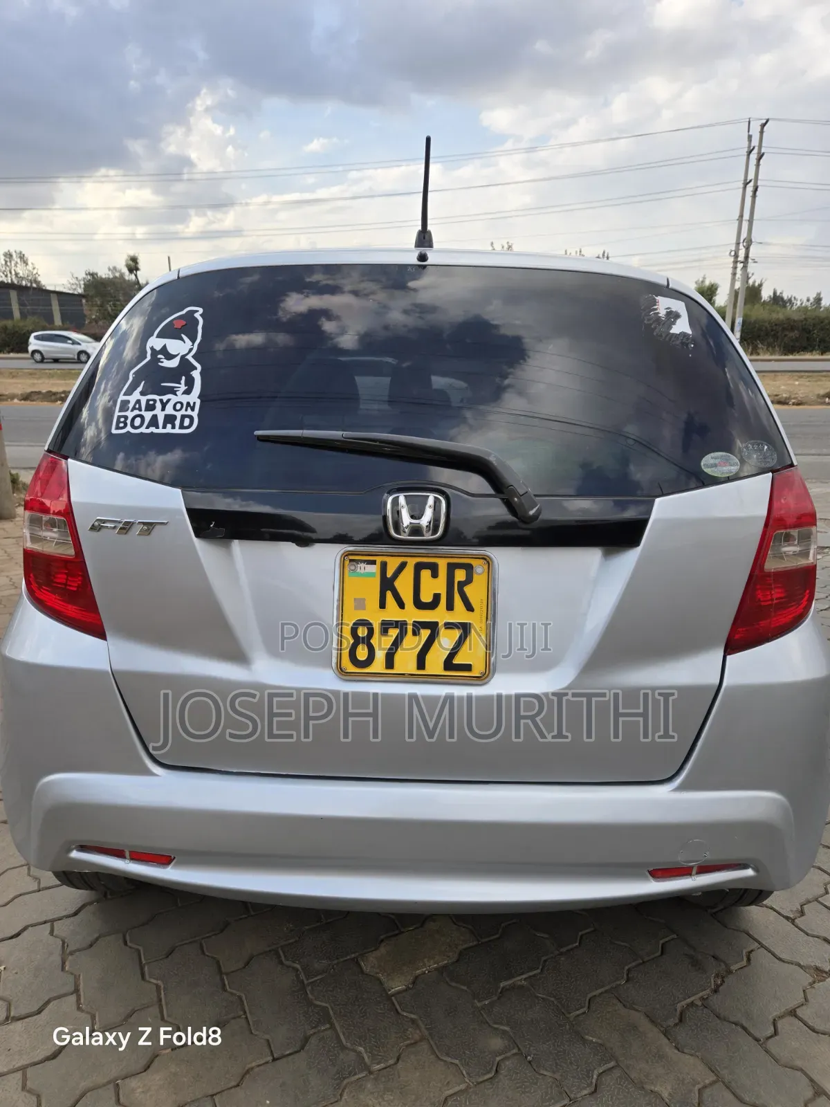 Honda Fit Automatic 2011 Silver