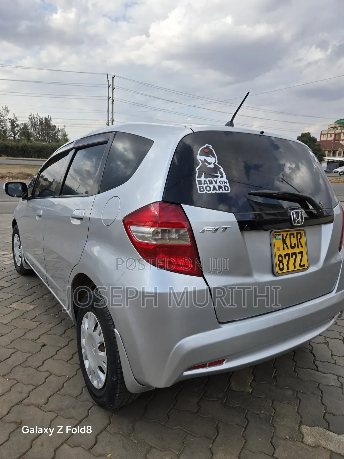 Honda Fit Automatic 2011 Silver
