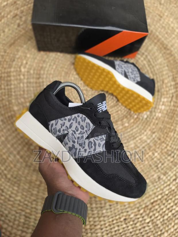 New Balance 327 Black Leopard - main view