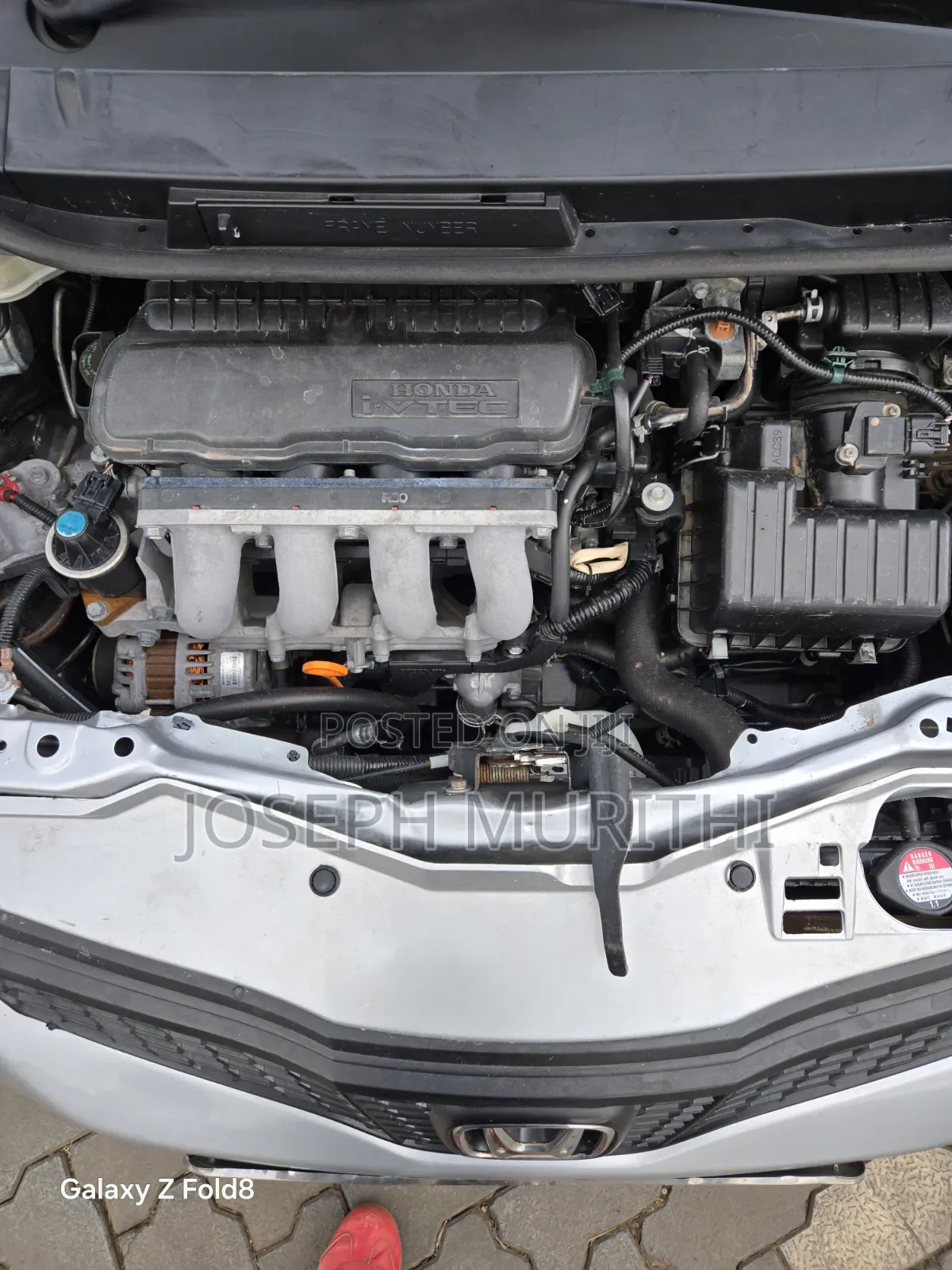Honda Fit Automatic 2011 Silver