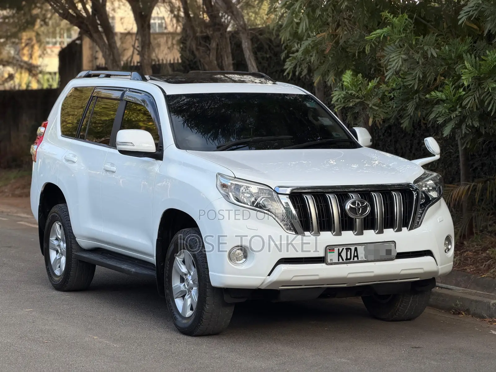 Toyota Land Cruiser Prado 2.7 VVT-i 2015 White