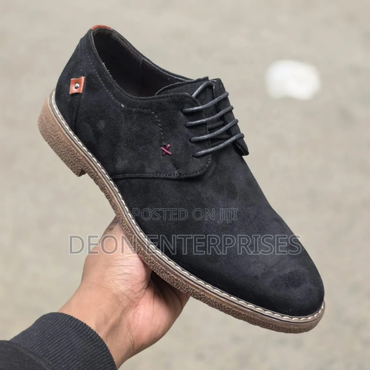 Lacazette Midnight Suede Urban Derby,