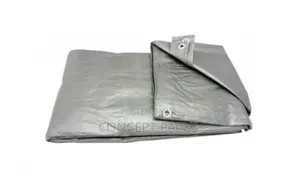 Heavy Duty Grey Tarpaulin 4m X 6m for Reliable Outdoor Weather