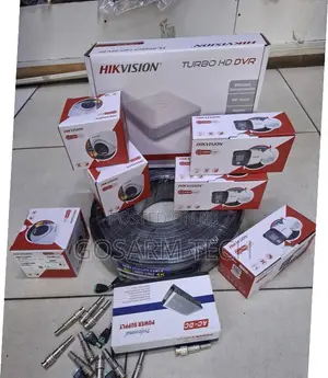 Hikvision 8-Channel Smart Hybrid CCTV Kit 8 Cameras, Audio Recording