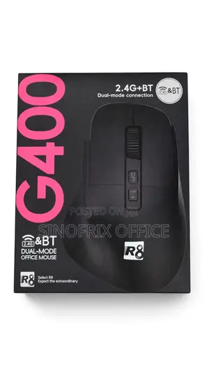 G400 R8 Bluetooth & 2.4G Wireless Office Mouse