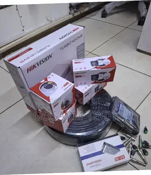 Hikvision 4 Channel CCTV Kit 24/7 Full Time Colored 2MP