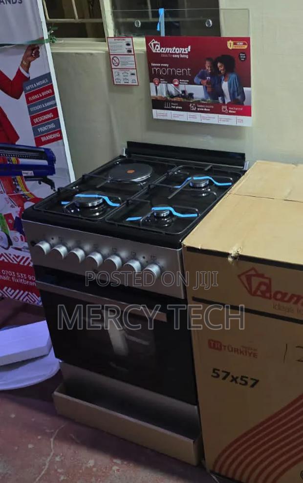 Ramtons 58x58 Standing Cooker (RC/306 3G+1E) - main view