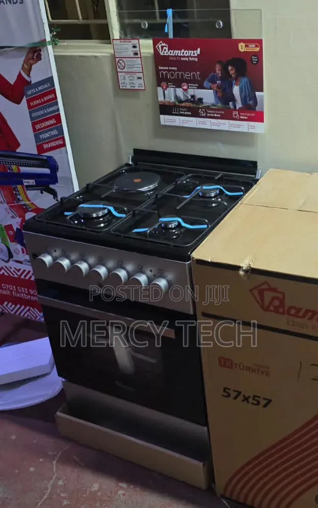 Ramtons 58x58 Standing Cooker (RC/306 3G+1E)