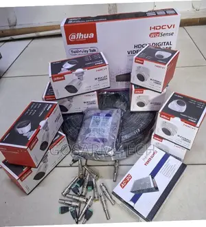 8 Camera Dahua CCTV Package 1080P DVR Security Surveillance Kit