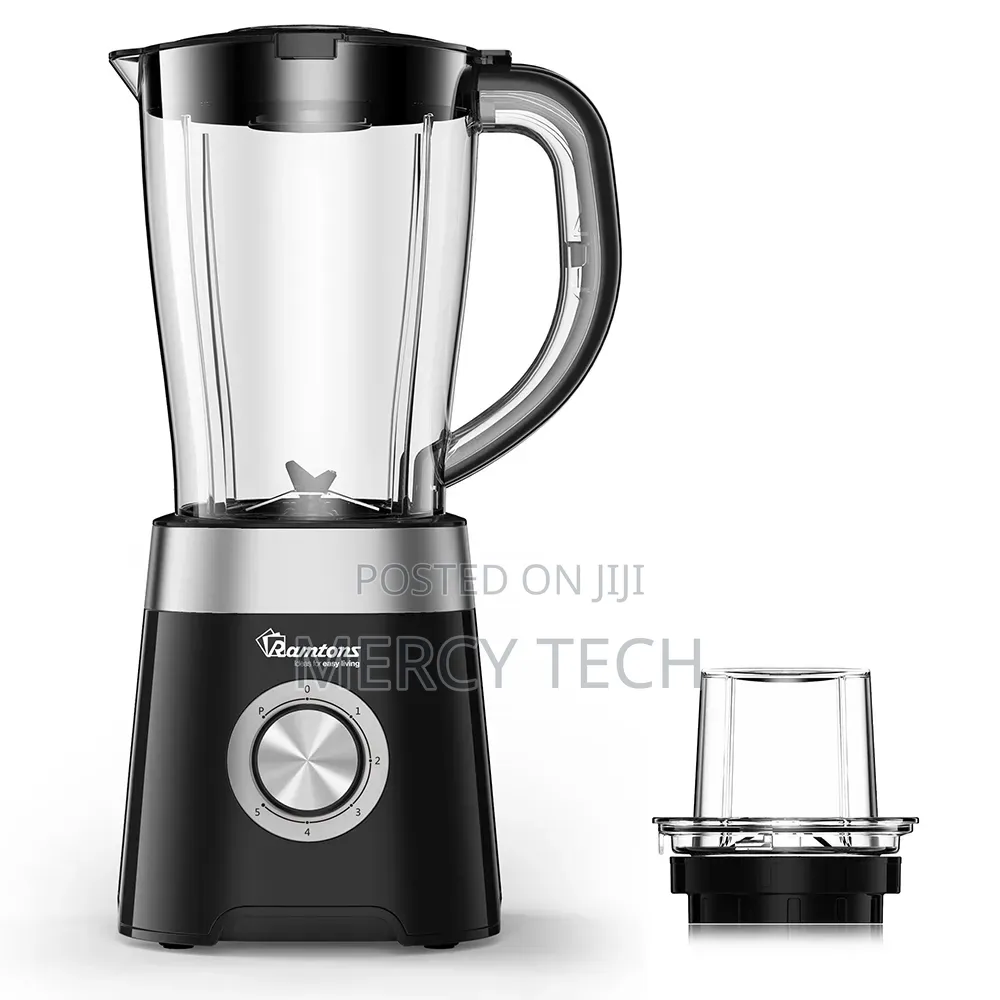 Ramtons RM/579 Blender + Mill (1.5L, 2-Speed)