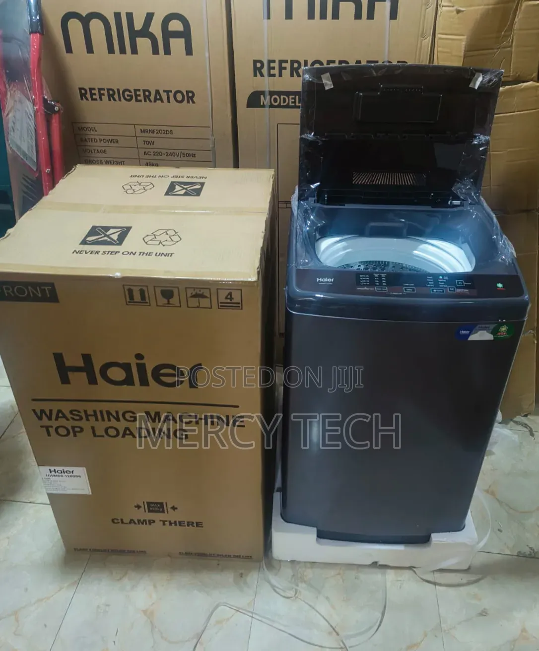 Haier 8kg Automatic Top Loader Washing Machine
(Hwm80-1269s6)