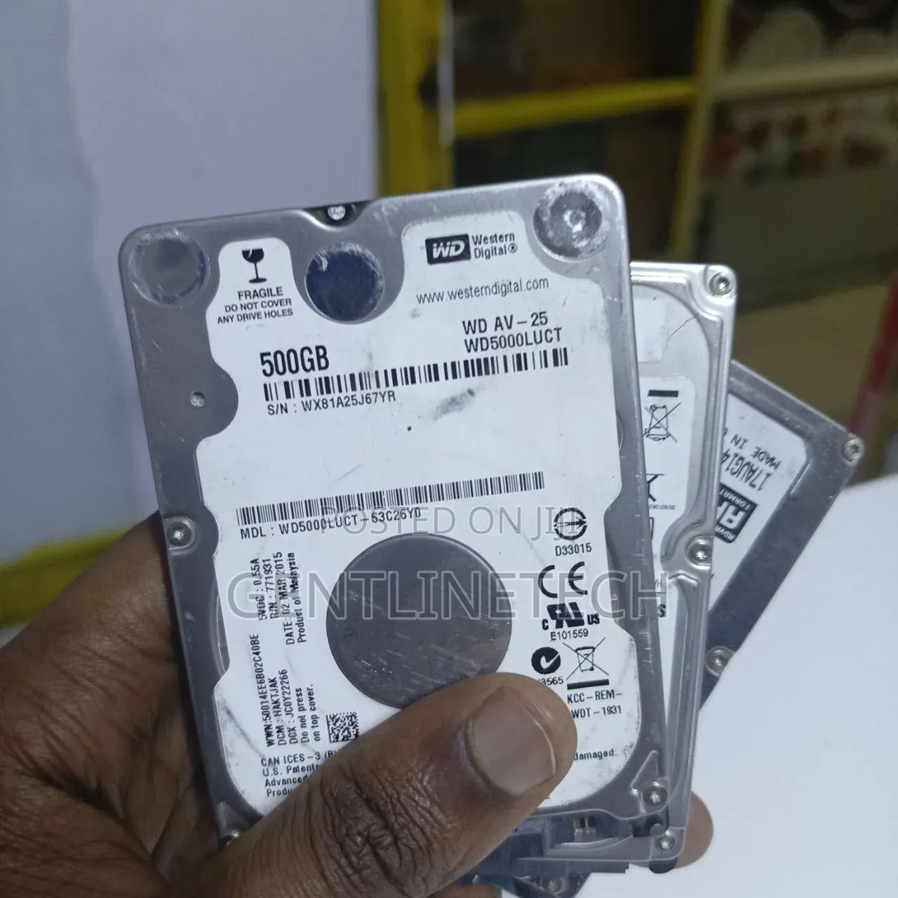 500 Gb Laptop Harddisk