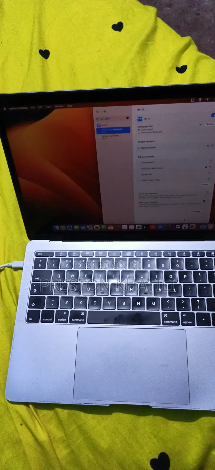 Laptop Apple MacBook 2017 8GB Intel Core i5 SSD 256GB