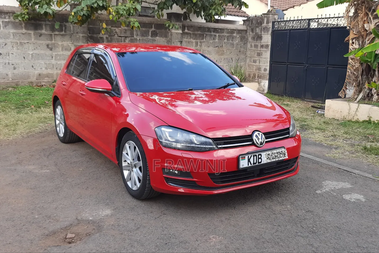 Volkswagen Golf 2014 Red