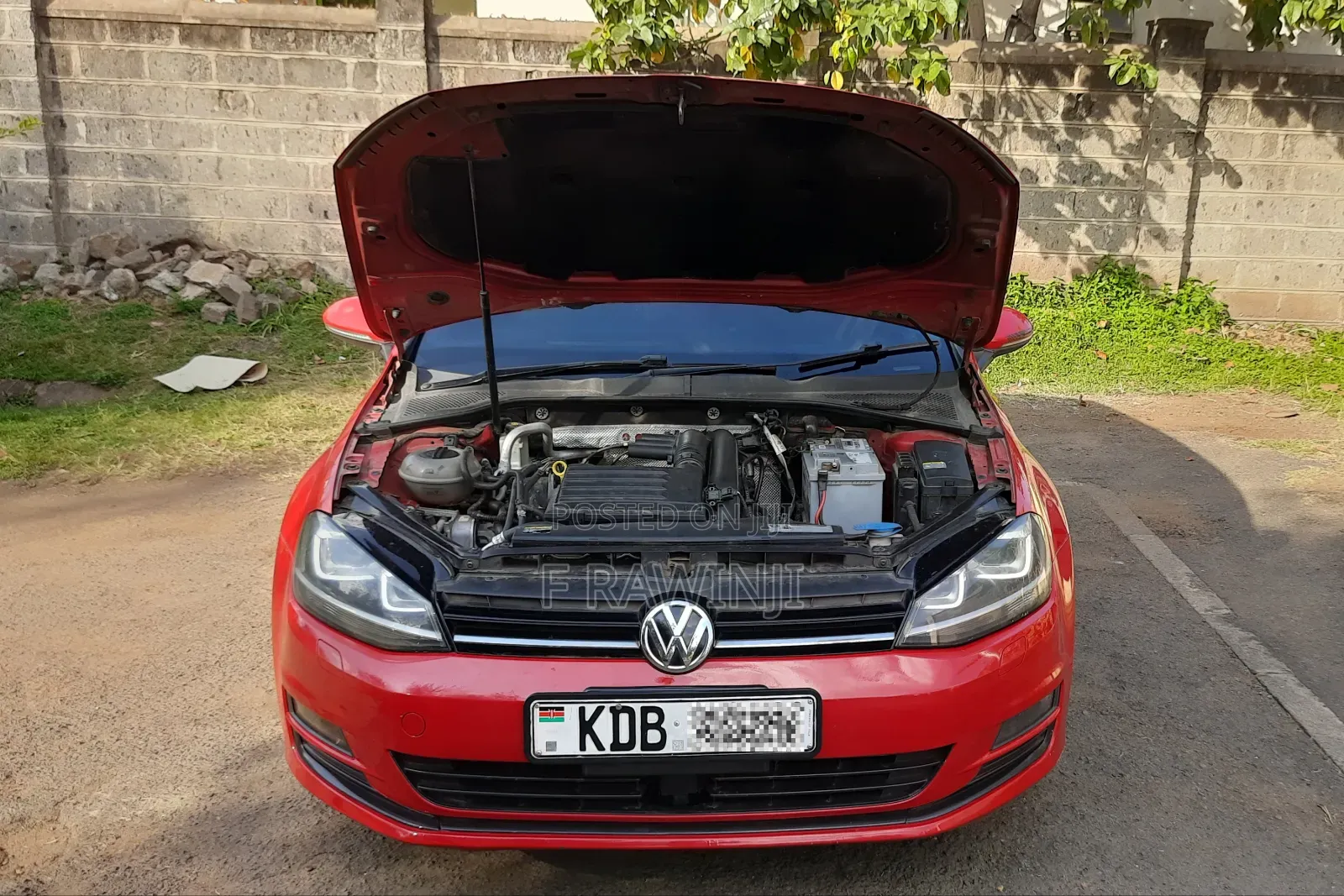 Volkswagen Golf 2014 Red