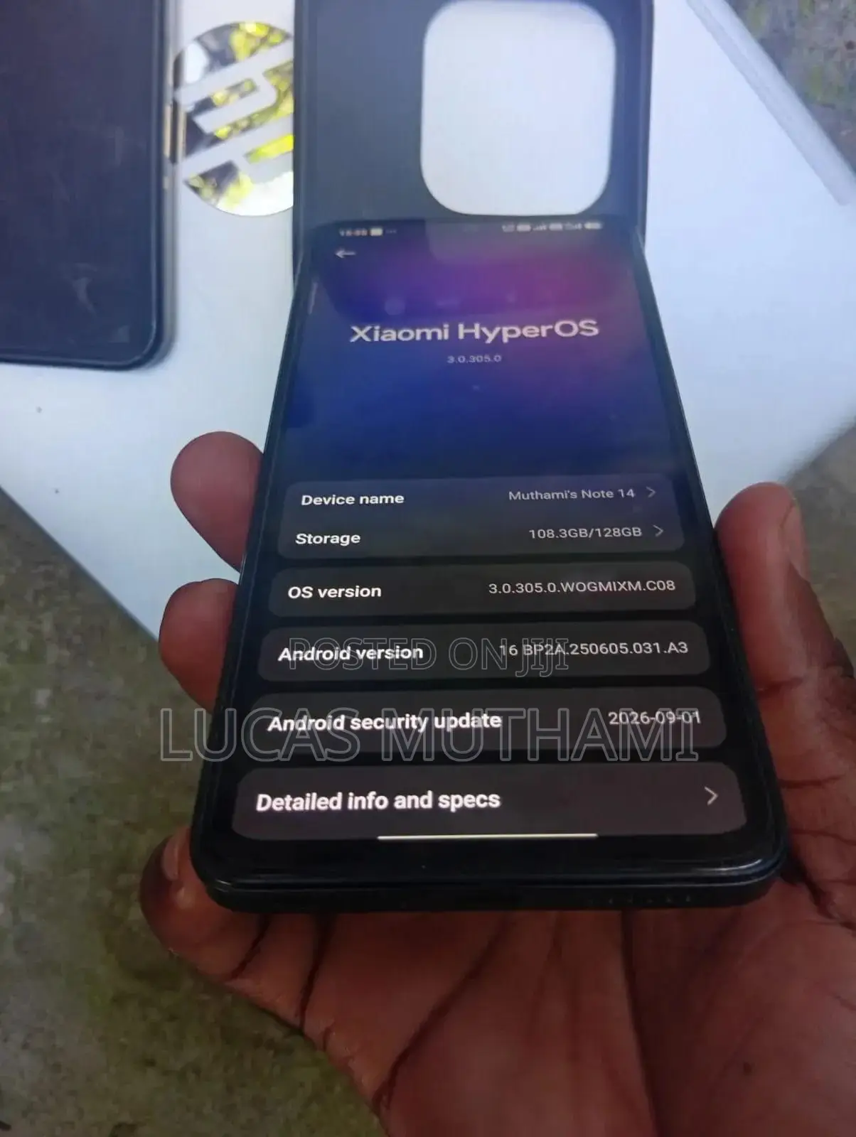 Xiaomi Redmi Note 14 4G 128 GB Black
