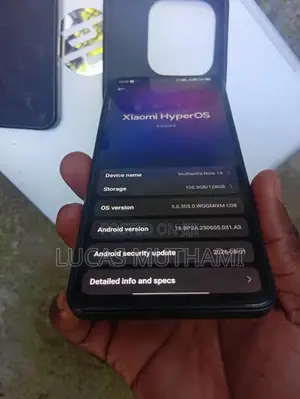 Xiaomi Redmi Note 14 4G 128 GB Black