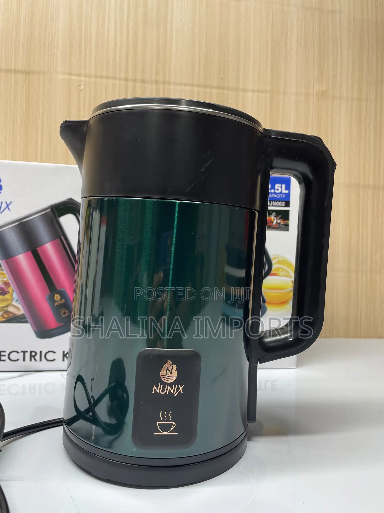 Nunix 2.5L Plastic Cordless Kettle (Model SJN002)