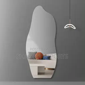 Flexible Dolphin Shape Acrylic Mirror 120 by 40cm