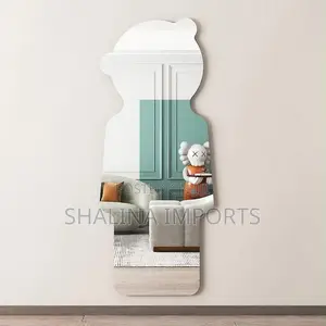 Flexible Dolly Shape Acrylic Mirror Size : 120*40cm