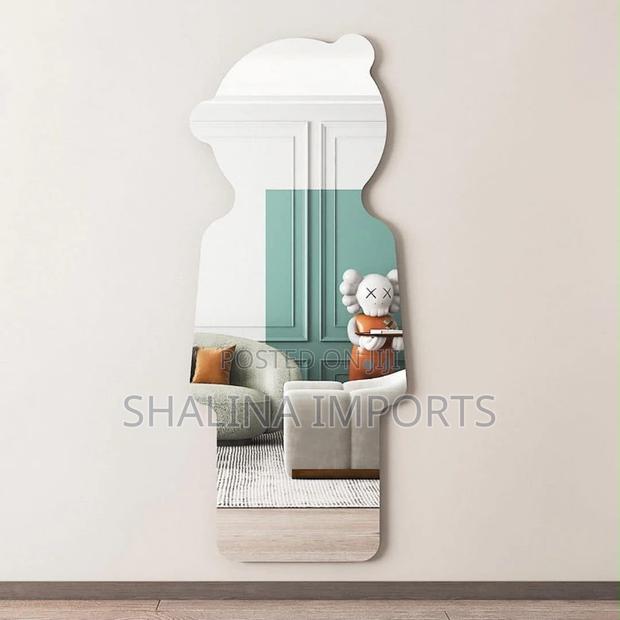 Flexible Dolly Shape Acrylic Mirror Size : 120*40cm