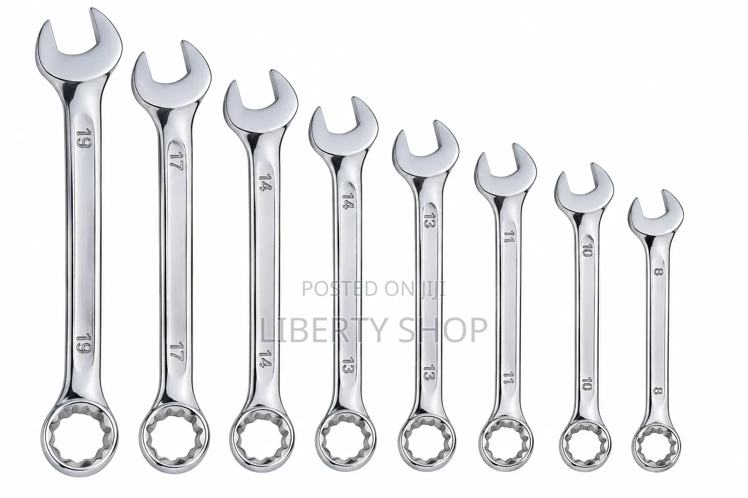 Fixed and Combination Spanner Set – Durable Hand Tools for Automotive,