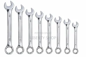 Fixed and Combination Spanner Set – Durable Hand Tools for Automotive,