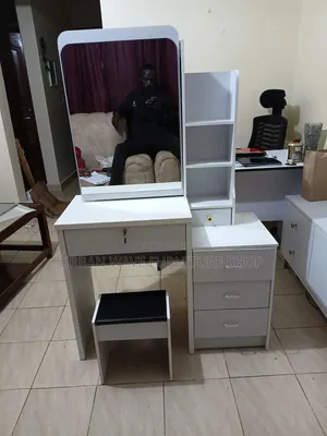 White Makeup Station