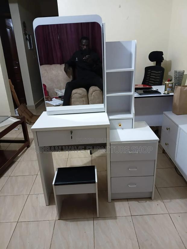 White Makeup Station