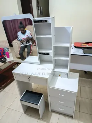 White Makeup Station