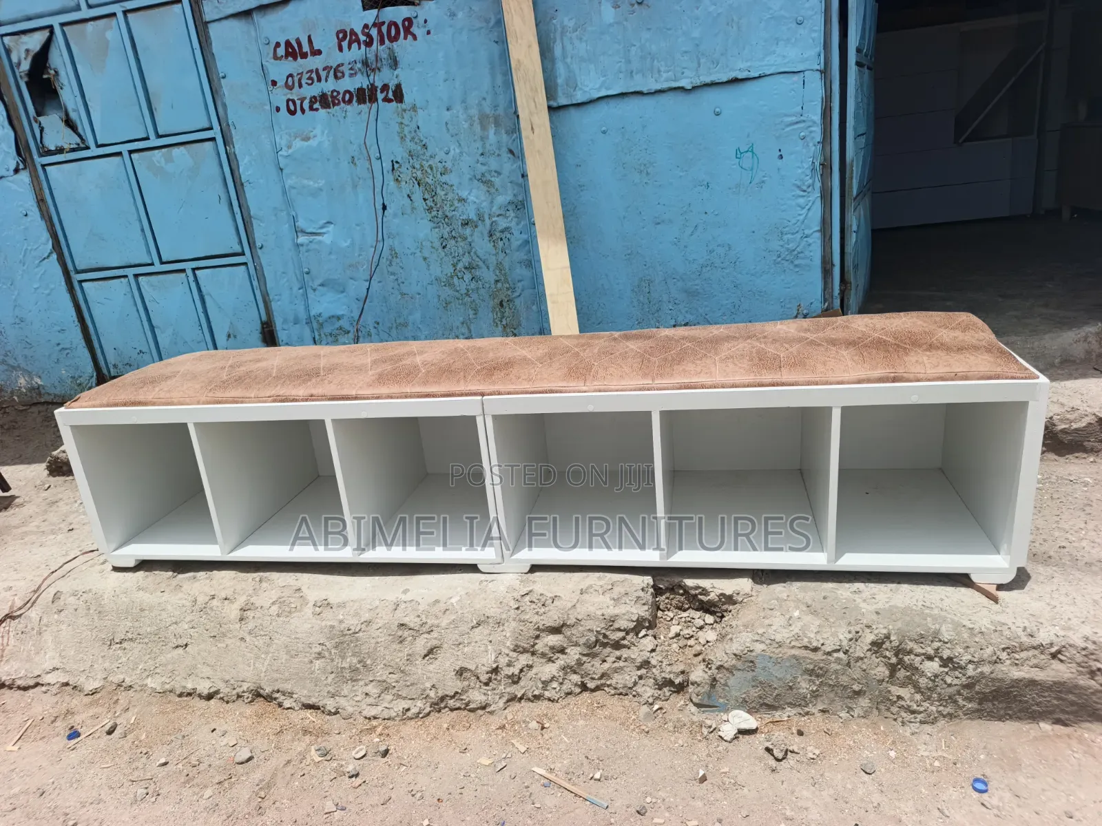 Modern Upholstered Storage Bench