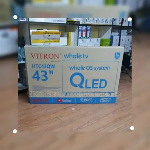 Vitron 43′′ Smart Whale OS TV With Bluetooth
