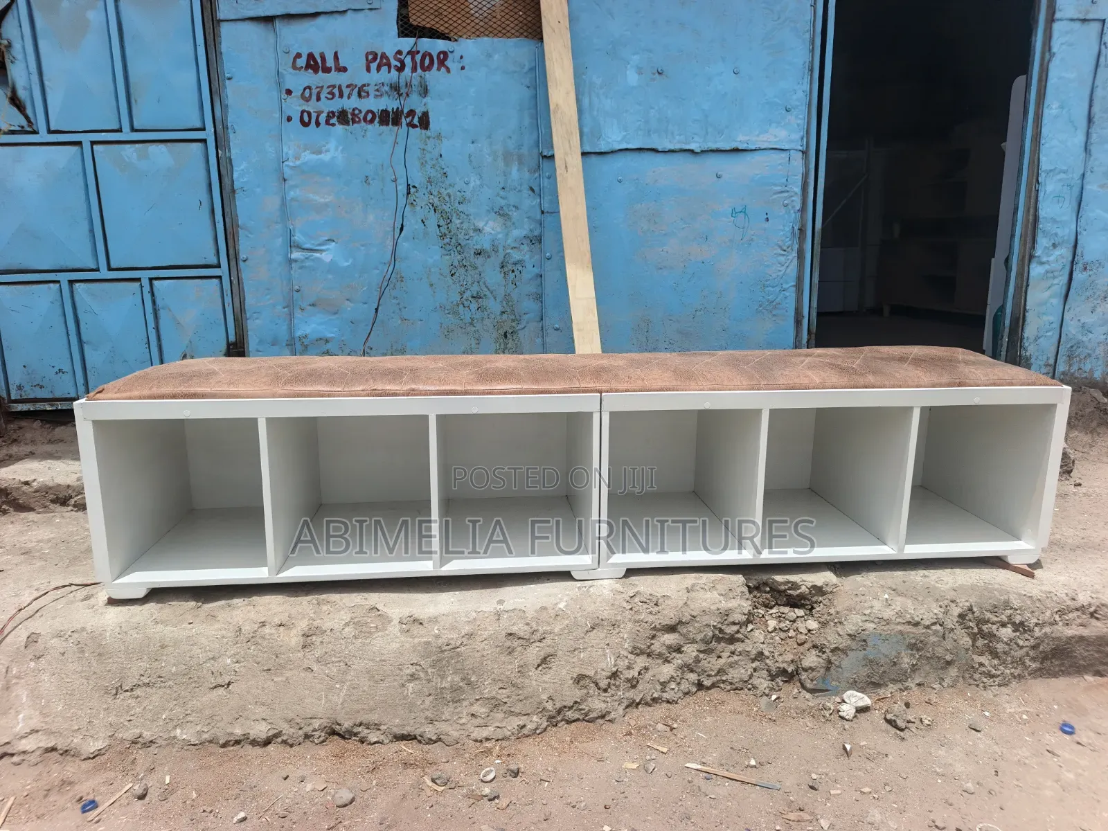Modern Upholstered Storage Bench