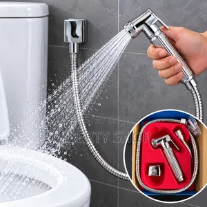 Stainless Steel Arabic Shower Sprayer – Handheld Bidet Spray for Bathr