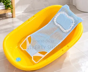 Baby Washing Net – Soft Mesh Baby Bath Support Hammock for Safe