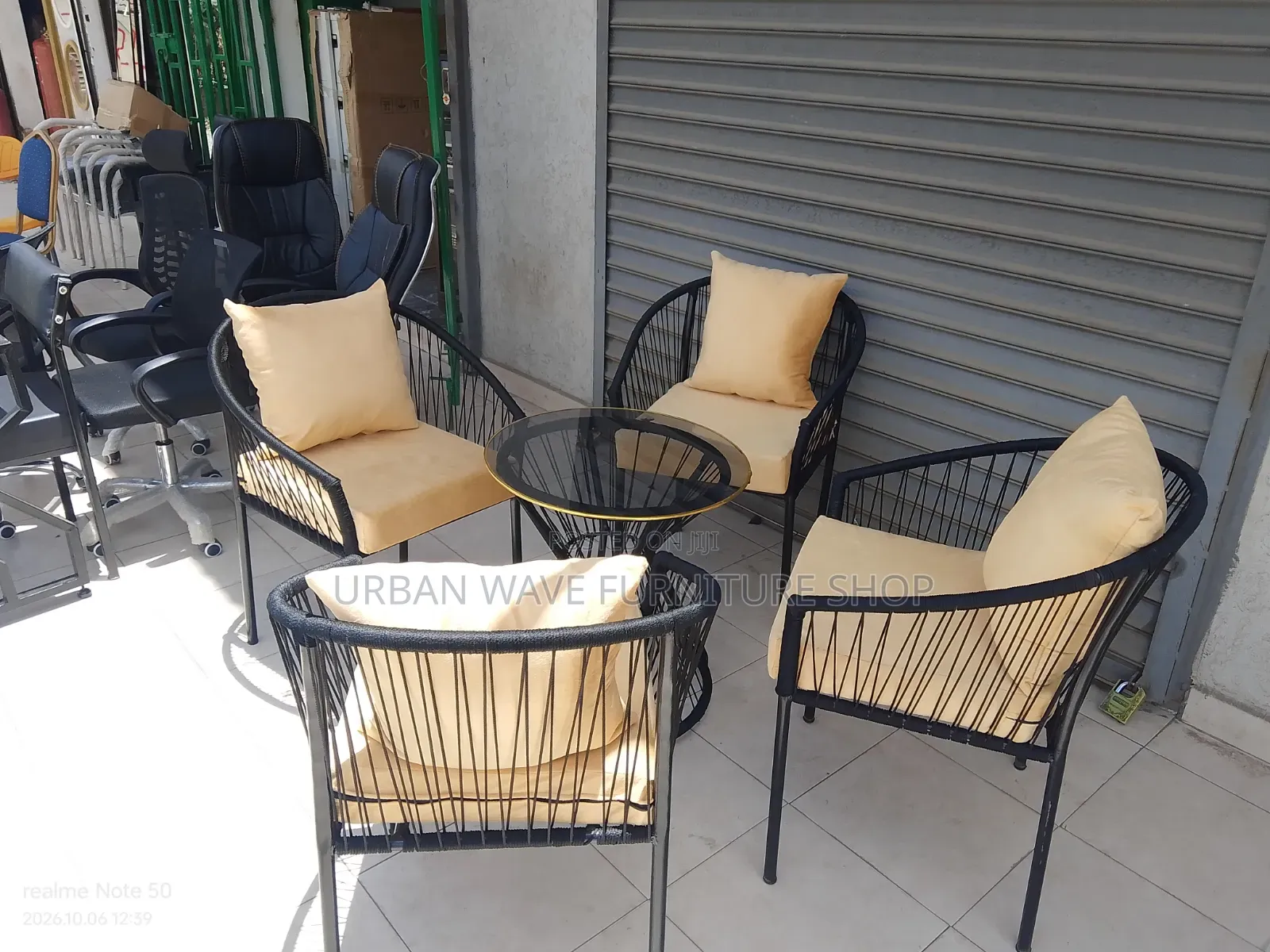 Outdoor 4 Seater Set