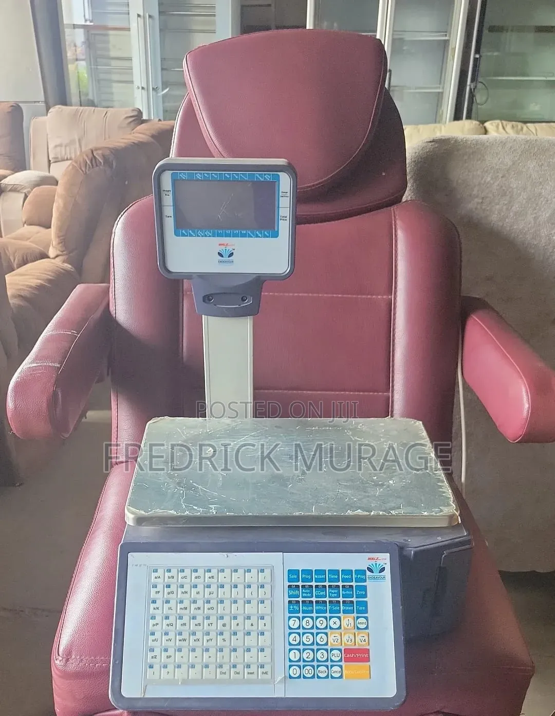 Digital Weighing Scale With Barcode Printer