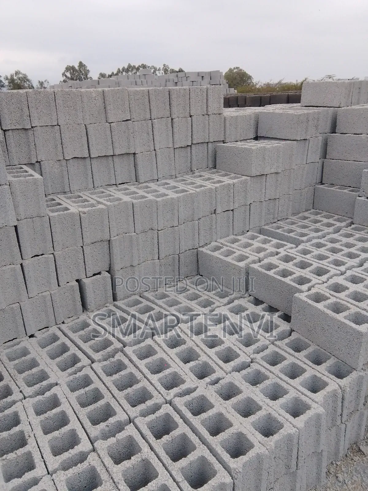 Hollow Pots for Wall & Shutter Building 6"