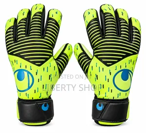 E
UHL Sports Predator Goalkeeper Gloves – Non-Slip Grip Football Glove