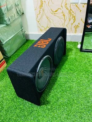 JBL 10-Inch Double Car Subwoofer Enclosure & All Audio Systems